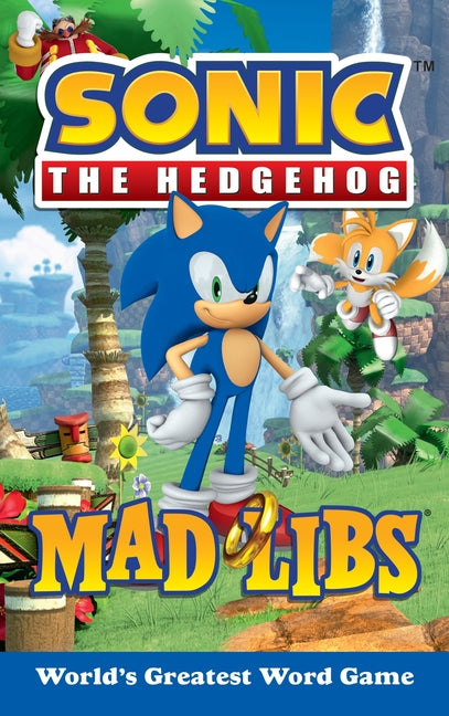 Book cover for Sonic the Hedgehog Mad Libs: World's Greatest Word Game