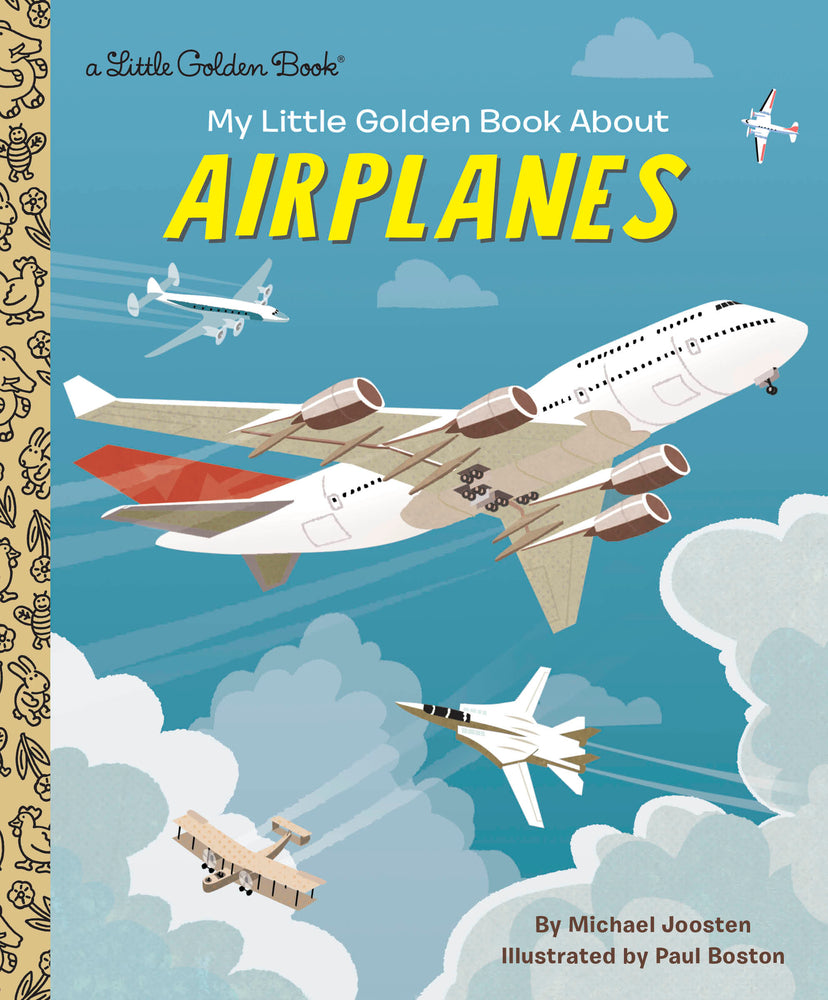 Book cover for My Little Golden Book about Airplanes