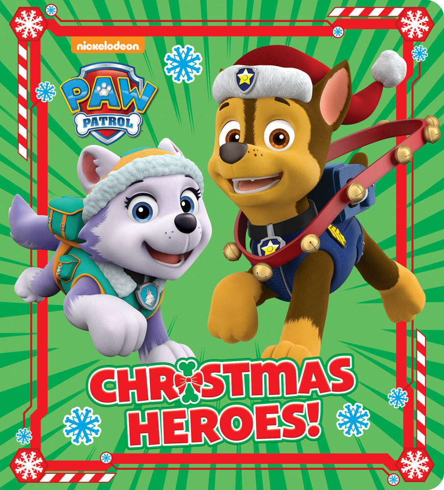 Book cover for Christmas Heroes! (Paw Patrol)