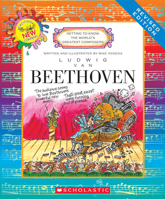 Book cover for Ludwig Van Beethoven (Revised Edition) (Getting to Know the World's Greatest Composers)