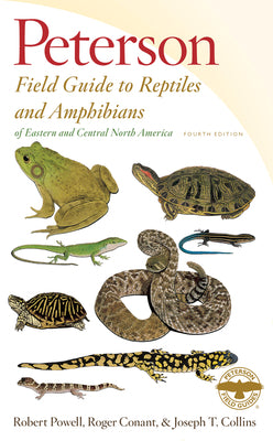 Book cover for Peterson Field Guide to Reptiles and Amphibians Eastern & Central North America