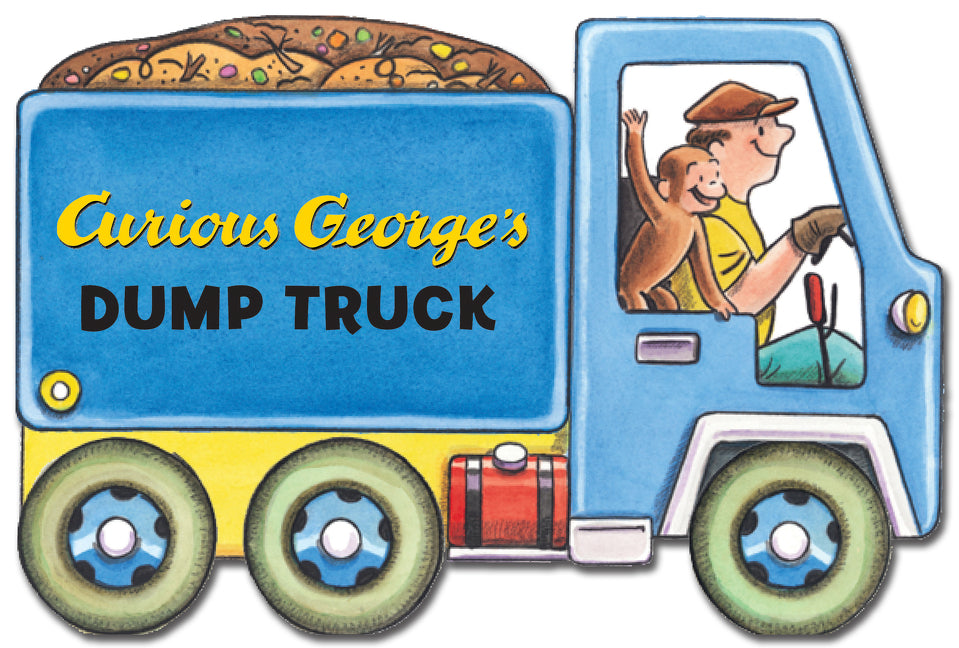 Book cover for Curious George's Dump Truck