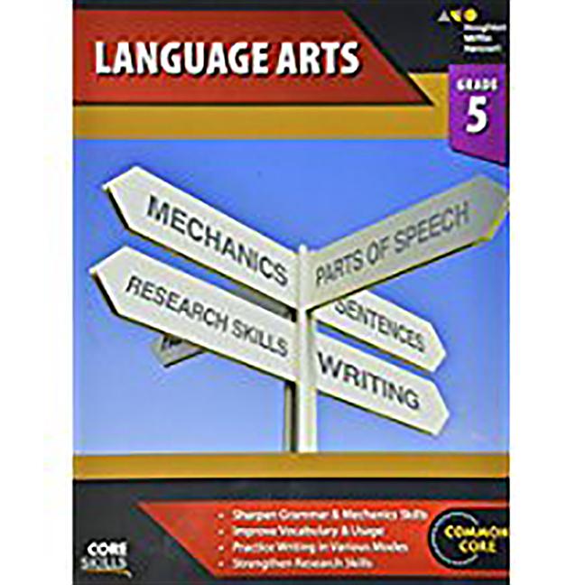 Book cover for Core Skills Language Arts Workbook Grade 5