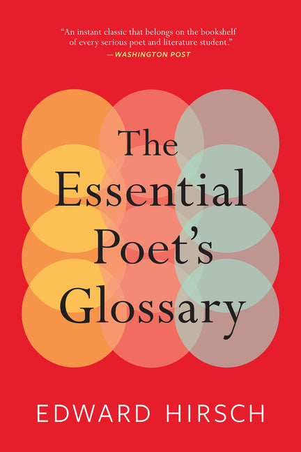 Book cover for Essential Poet's Glossary