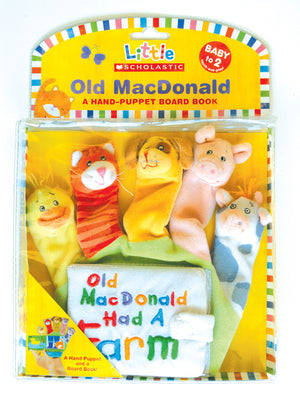 Book cover for Old Macdonald: A Hand-Puppet Board Book [With Hand-Puppet]