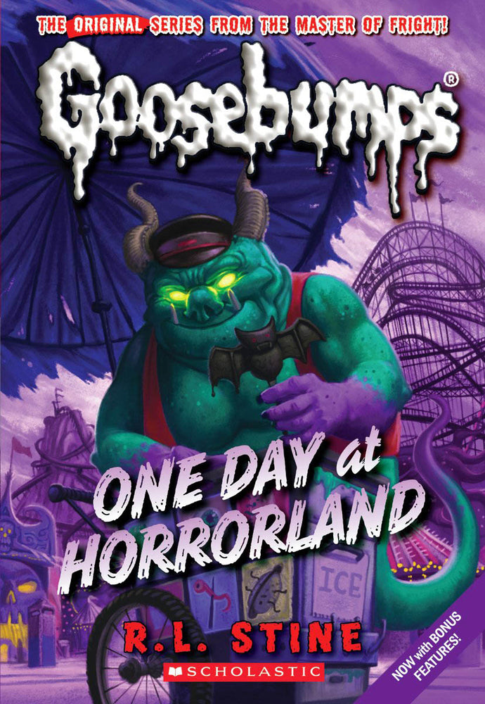 Book cover for One Day at Horrorland (Classic Goosebumps #5): Volume 5