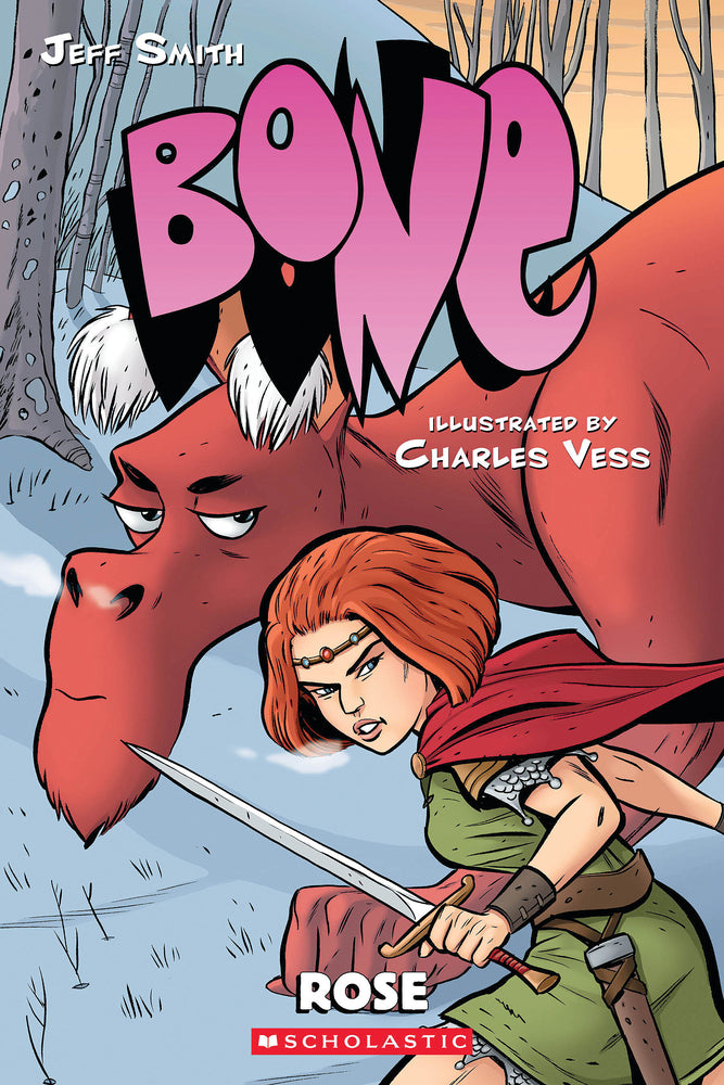 Book cover for Rose: A Graphic Novel (Bone Prequel)