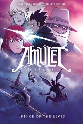 Book cover for Prince of the Elves: A Graphic Novel (Amulet #5): Volume 5