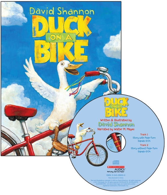 Book cover for Duck on a Bike [With CD (Audio)]