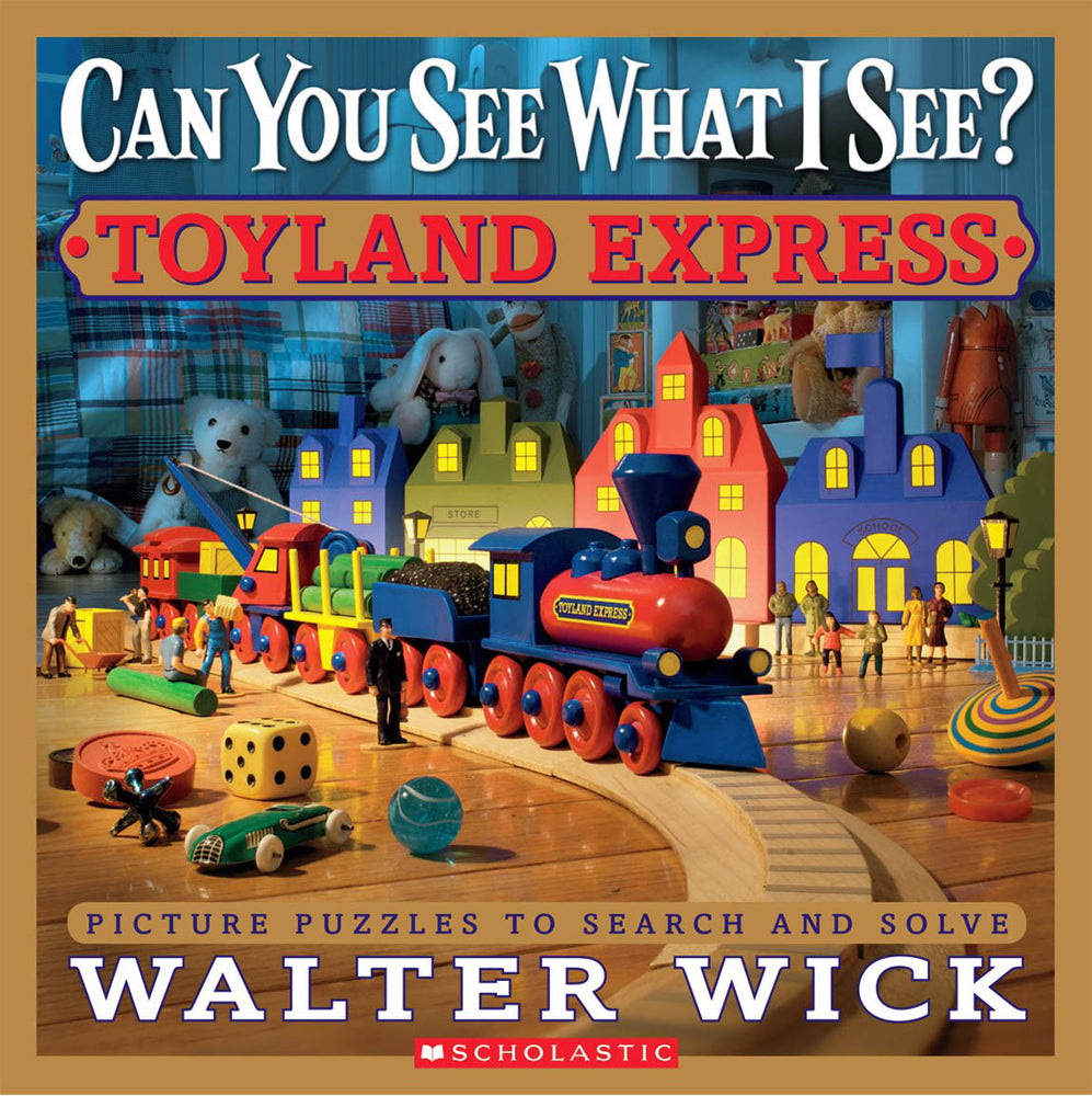 Book cover for Can You See What I See? Toyland Express: Picture Puzzles to Search and Solve