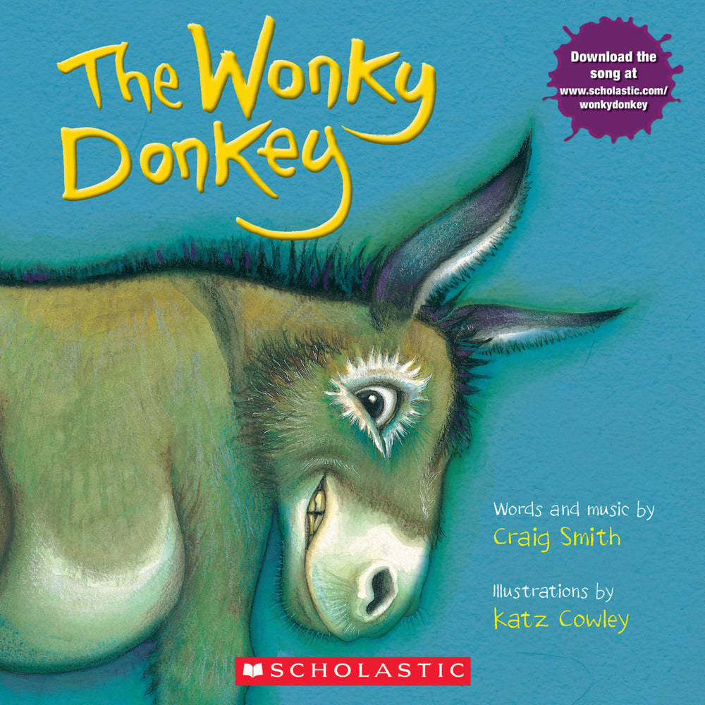 Book cover for The Wonky Donkey