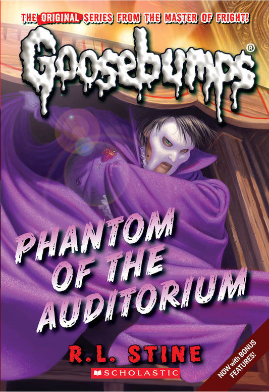 Book cover for Phantom of the Auditorium (Classic Goosebumps #20): Volume 20