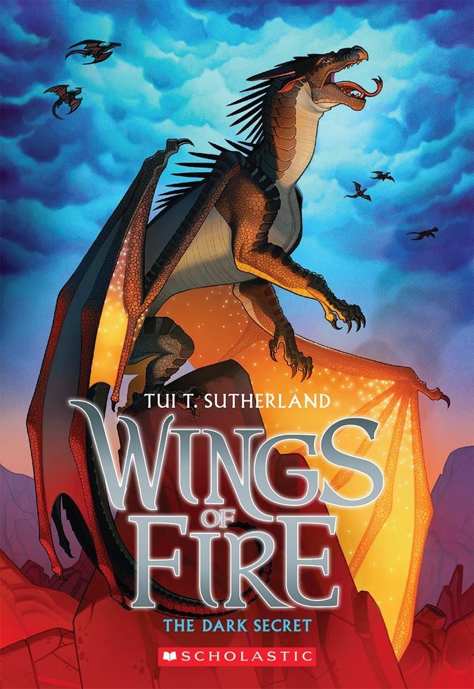 Book cover for The Dark Secret (Wings of Fire #4): Volume 4