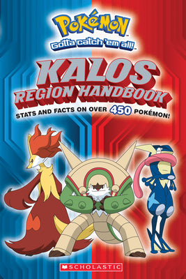 Book cover for Kalos Region Handbook (Pokémon)