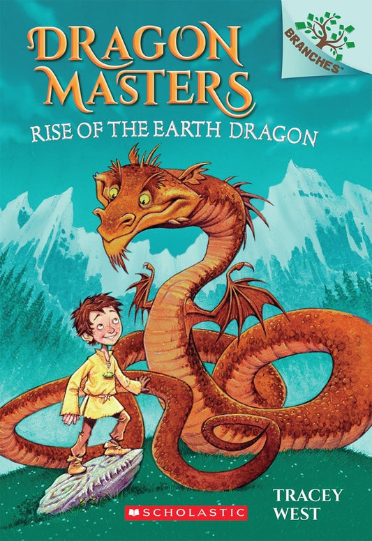 Book cover for Rise of the Earth Dragon: A Branches Book (Dragon Masters #1): Volume 1