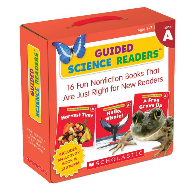 Book cover for Guided Science Readers: Level a (Parent Pack): 16 Fun Nonfiction Books That Are Just Right for New Readers [With Sticker(s) and Activity Book]