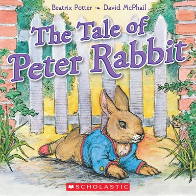 Book cover for The Tale of Peter Rabbit
