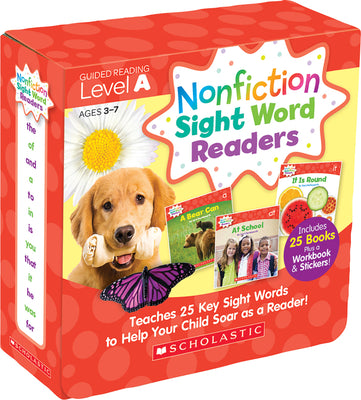 Book cover for Nonfiction Sight Word Readers: Guided Reading Level a (Parent Pack): Teaches 25 Key Sight Words to Help Your Child Soar as a Reader!