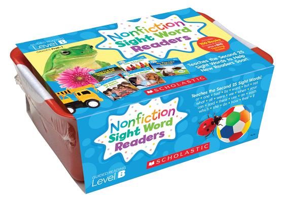 Book cover for Nonfiction Sight Word Readers Guided Reading Level B (Classroom Set): Teaches the Second 25 Sight Words to Help New Readers Soar!