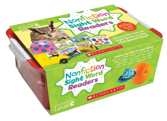Book cover for Nonfiction Sight Word Readers Guided Reading Level C (Classroom Set): Teaches the Third 25 Sight Words to Help New Readers Soar!
