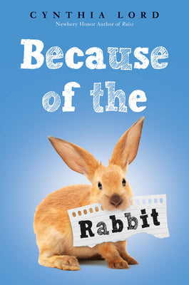 Book cover for Because of the Rabbit (Scholastic Gold)