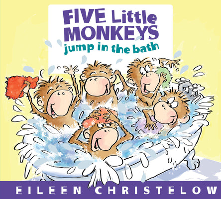 Book cover for Five Little Monkeys Jump in the Bath