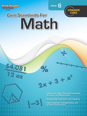 Book cover for Core Standards for Math Reproducible Grade 6