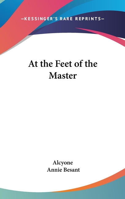 Book cover for At the Feet of the Master