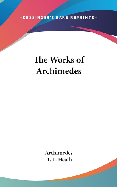 Book cover for Works of Archimedes