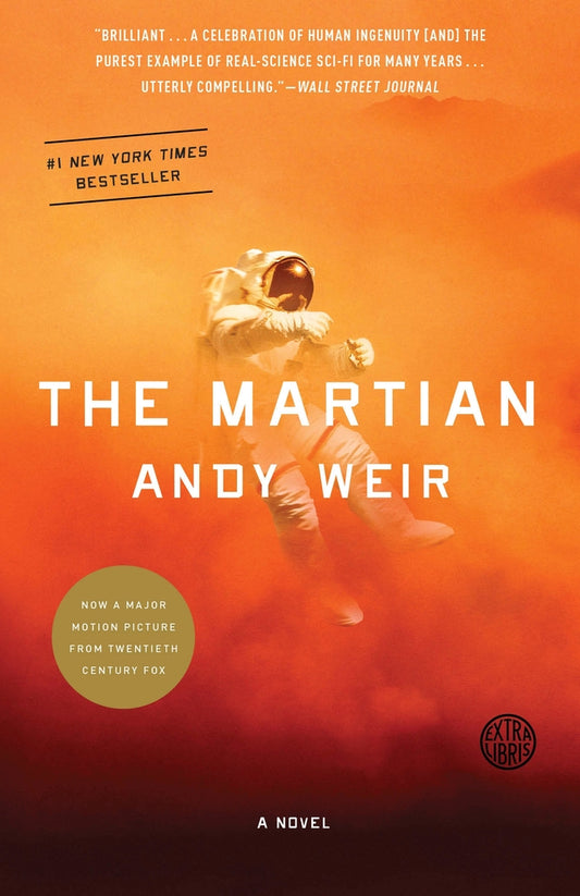 Book cover for The Martian