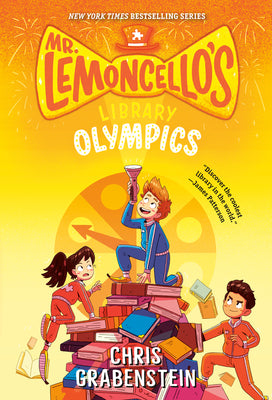 Book cover for Mr. Lemoncello's Library Olympics