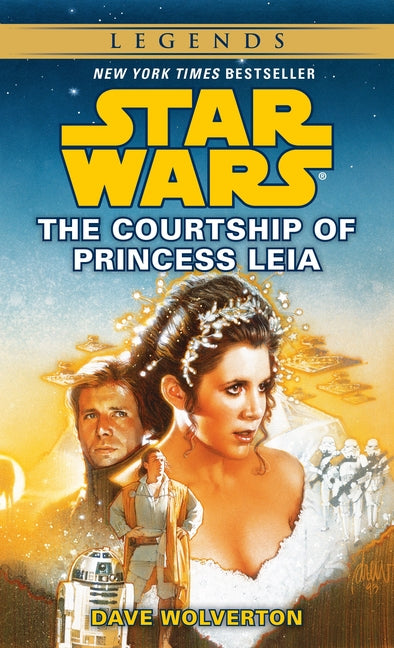 Book cover for Courtship of Princess Leia: Star Wars Legends