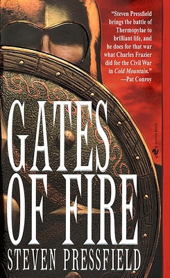 Book cover for Gates of Fire: An Epic Novel of the Battle of Thermopylae