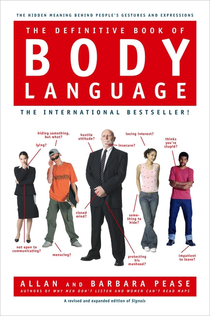 Book cover for Definitive Book of Body Language: The Hidden Meaning Behind People's Gestures and Expressions