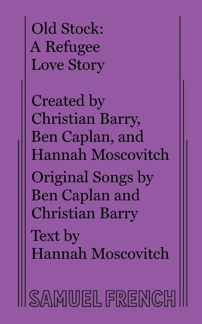 Book cover for Old Stock: A Refugee Love Story