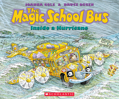 Book cover for The Magic School Bus Inside a Hurricane