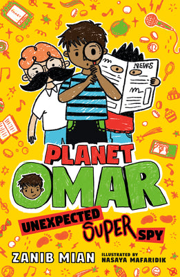 Book cover for Planet Omar: Unexpected Super Spy