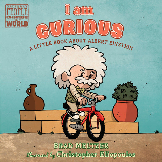 Book cover for I Am Curious: A Little Book about Albert Einstein