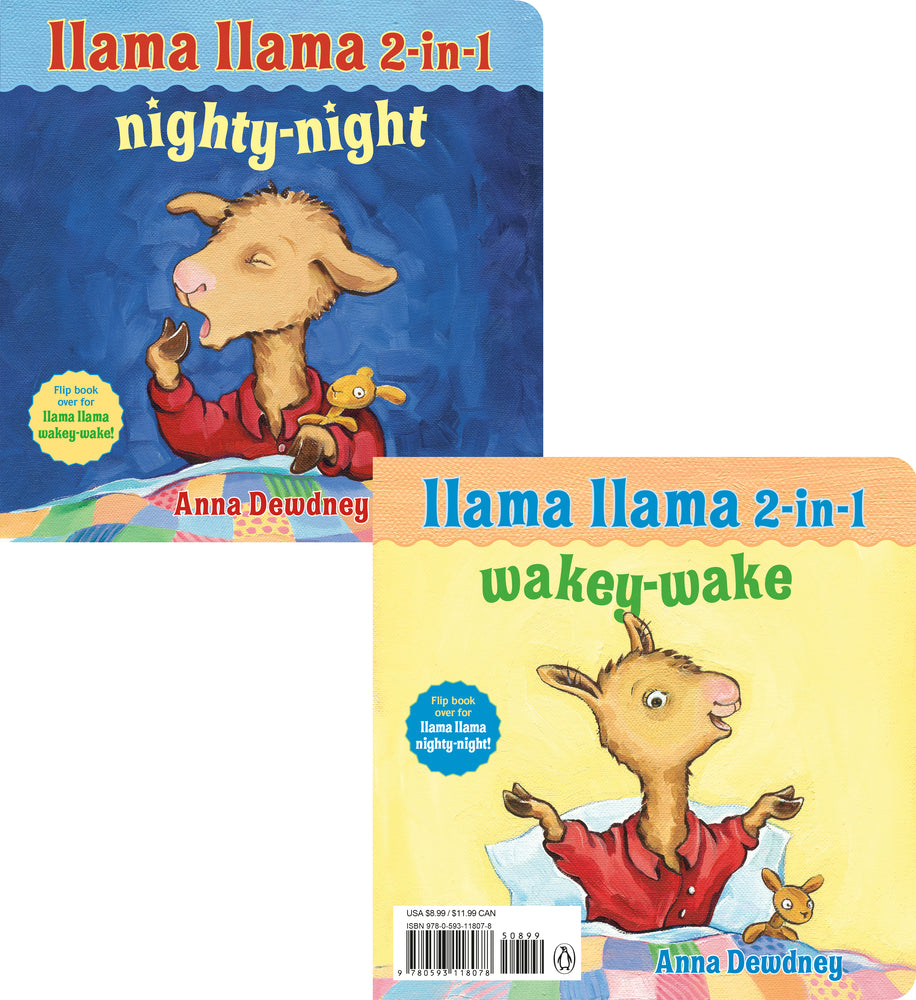 Book cover for Llama Llama 2-In-1: Wakey-Wake/Nighty-Night