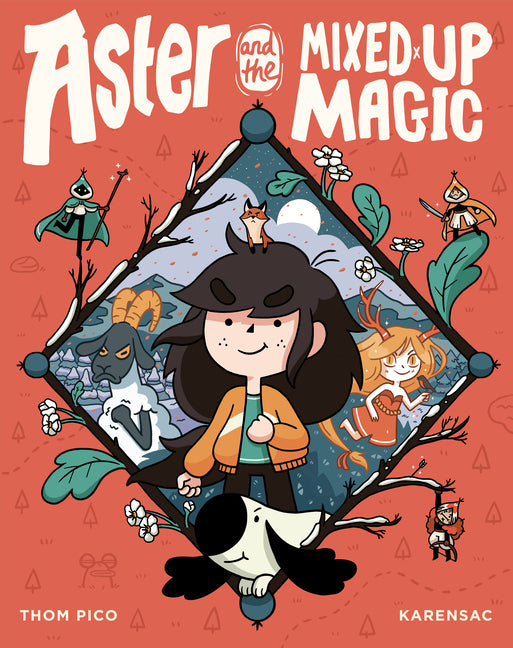 Book cover for Aster and the Mixed-Up Magic: (A Graphic Novel)