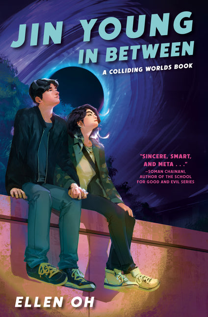 Book cover for Jin Young, in Between: A Colliding Worlds Book
