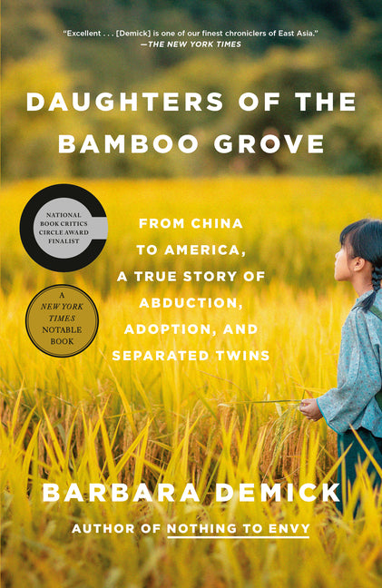 Book cover for Daughters of the Bamboo Grove: From China to America, a True Story of Abduction, Adoption, and Separated Twins