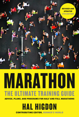 Book cover for Marathon, Revised and Updated 5th Edition: The Ultimate Training Guide: Advice, Plans, and Programs for Half and Full Marathons
