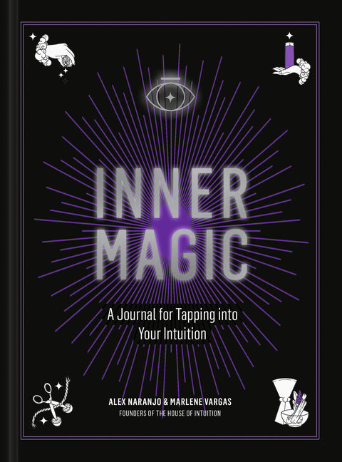 Book cover for Inner Magic: A Journal for Tapping Into Your Intuition
