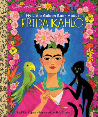 Book cover for My Little Golden Book about Frida Kahlo
