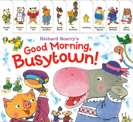 Book cover for Richard Scarry's Good Morning, Busytown!