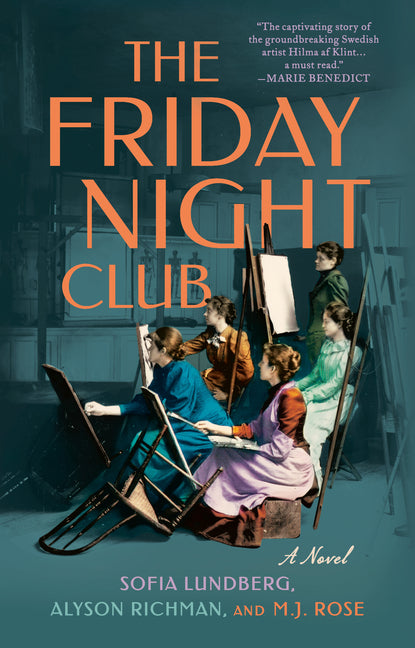 Book cover for Friday Night Club: A Novel of Artist Hilma af Klint and Her Creative Circle