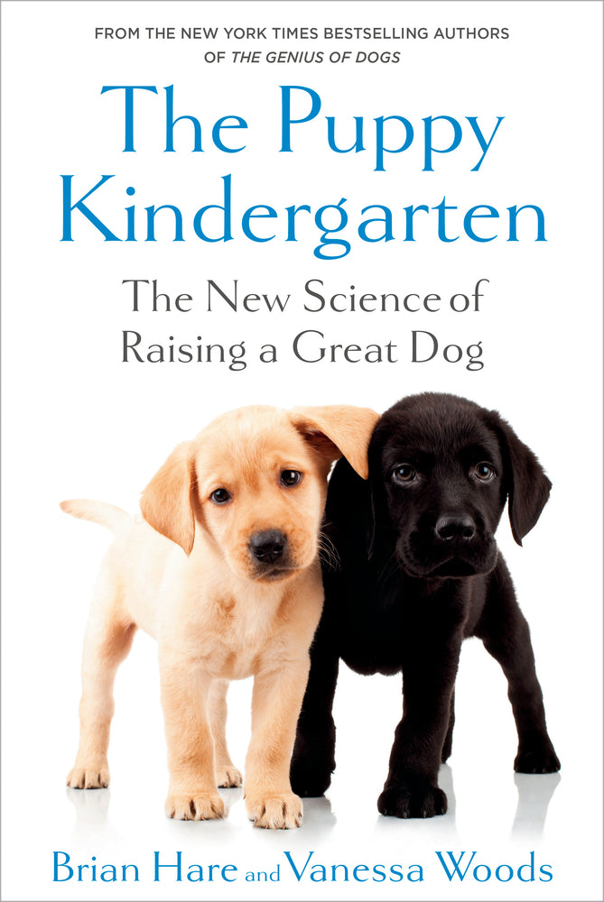 Book cover for The Puppy Kindergarten: The New Science of Raising a Great Dog