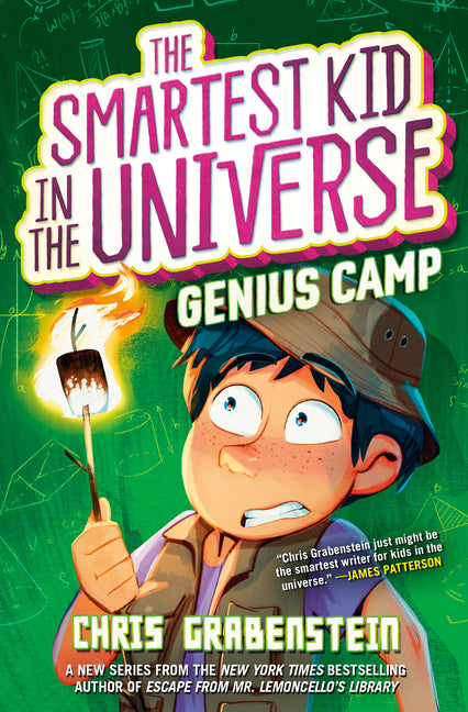 Book cover for Genius Camp: The Smartest Kid in the Universe, Book 2