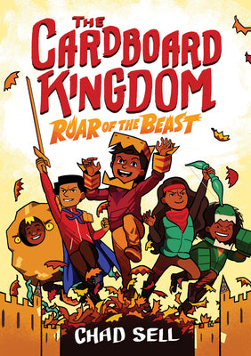 Book cover for The Cardboard Kingdom #2: Roar of the Beast: (A Graphic Novel)